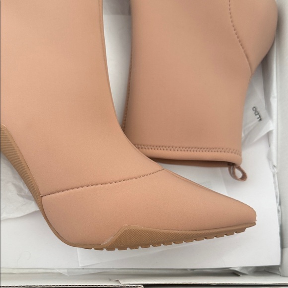 Aldo Women's Nude Scuba Heeled Boots - Picture 3 of 4
